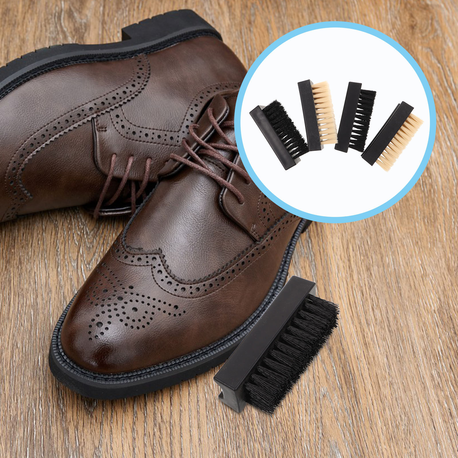 Juego de 4 Cepillos Multifunci - Sneaker Care Suede reseña y precio