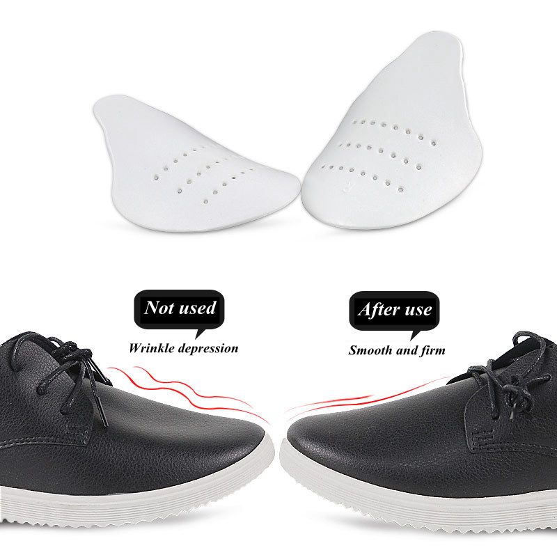 2 uds. De punteras de cuero pa - Crease Protector Toe reseña y precio